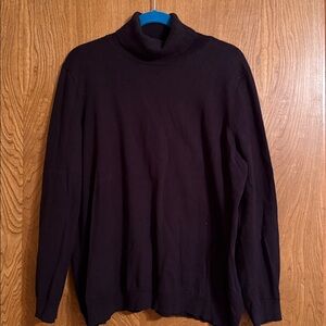 Lauren Ralph Lauren, 2X, Black, turtle neck, sweater.
Great condition!